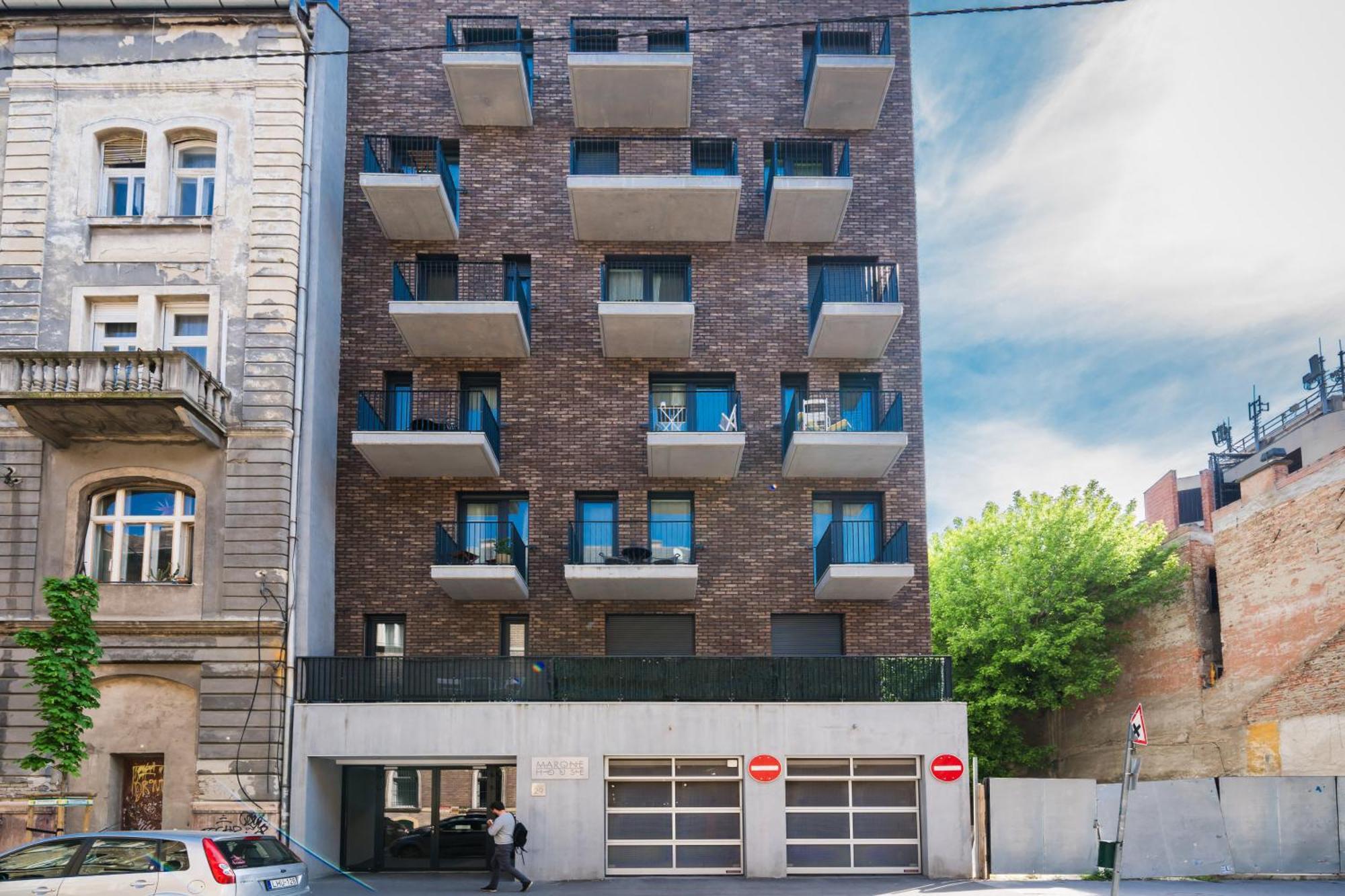 New Blue Danube Apartment With Balcony And Parking Budapest Exterior photo